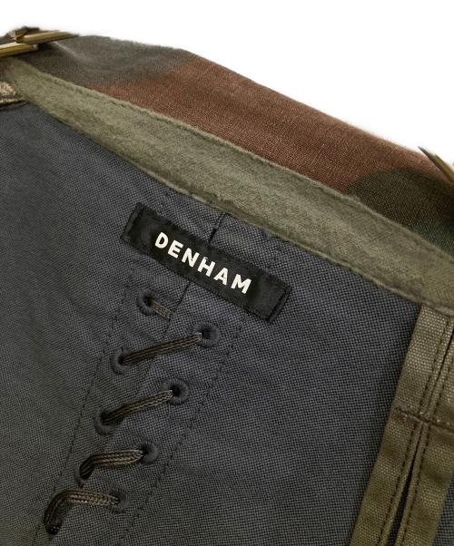 Denham（デンハム）Denham (デンハム) 迷彩テーラードジャケット ブラウン サイズ:Lの古着・服飾アイテム