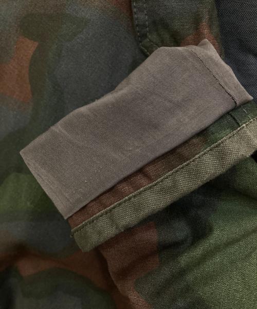 Denham（デンハム）Denham (デンハム) 迷彩テーラードジャケット ブラウン サイズ:Lの古着・服飾アイテム