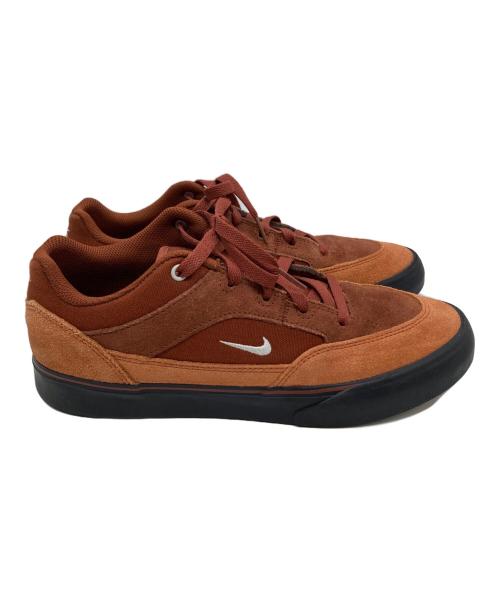 NIKE（ナイキ）NIKE (ナイキ) ローカットスニーカー ブラウン サイズ:25の古着・服飾アイテム