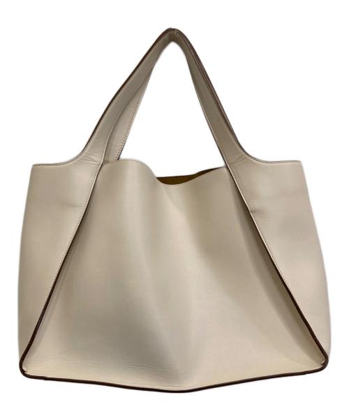 STELLA McCARTNEY（ステラマッカートニー）STELLA McCARTNEY (ステラマッカートニー) ステラロゴトートバッグ ベージュの古着・服飾アイテム