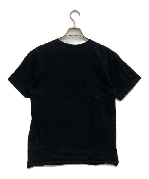 PLAY COMME des GARCONS（プレイコムデギャルソン）PLAY COMME des GARCONS (プレイコムデギャルソン) プリントTシャツ ブラック サイズ:Mの古着・服飾アイテム