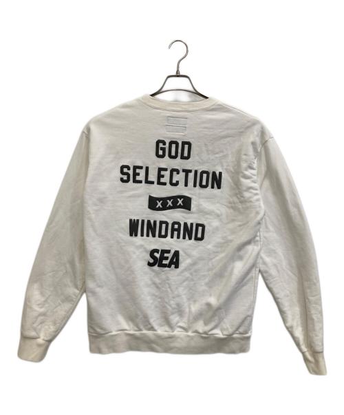 WIND AND SEA（ウィンダンシー）WIND AND SEA (ウィンダンシー) スウェット ホワイト サイズ:Ｌの古着・服飾アイテム