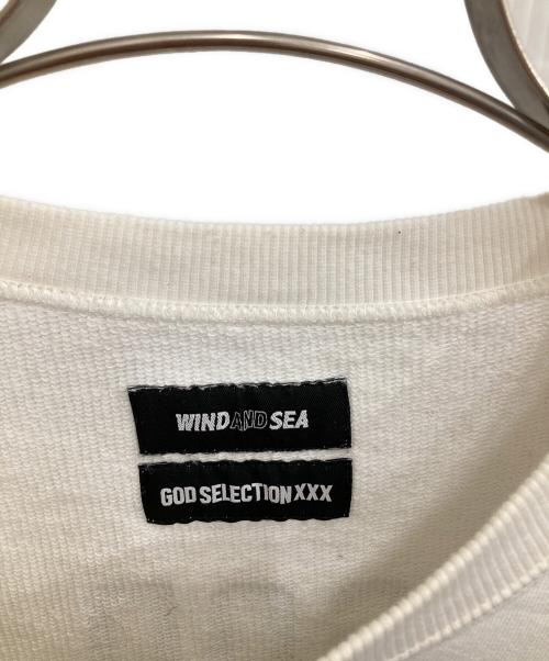 WIND AND SEA（ウィンダンシー）WIND AND SEA (ウィンダンシー) スウェット ホワイト サイズ:Ｌの古着・服飾アイテム