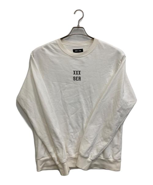 WIND AND SEA（ウィンダンシー）WIND AND SEA (ウィンダンシー) スウェット ホワイト サイズ:Ｌの古着・服飾アイテム