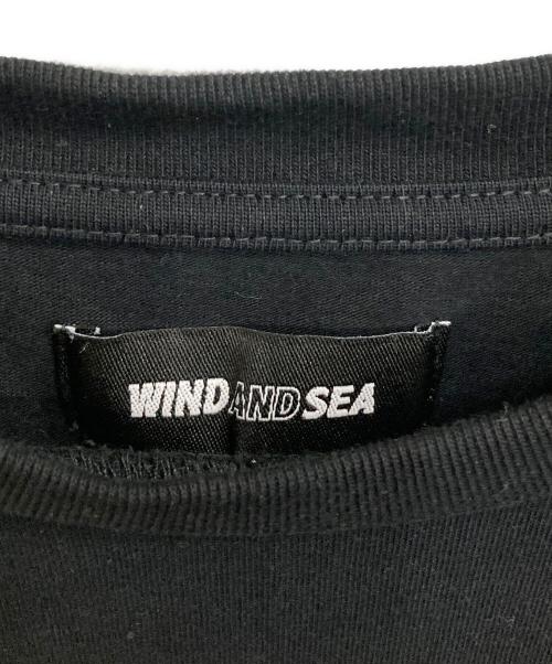 WIND AND SEA（ウィンダンシー）WIND AND SEA (ウィンダンシー) Tシャツ ブラック サイズ:Ｌの古着・服飾アイテム