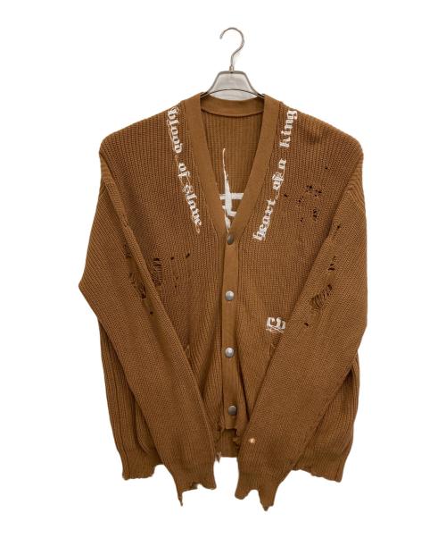 CVTVLIST（カタリスト）CVTVLIST (カタリスト) ニットカーディガン ブラウン サイズ:1の古着・服飾アイテム