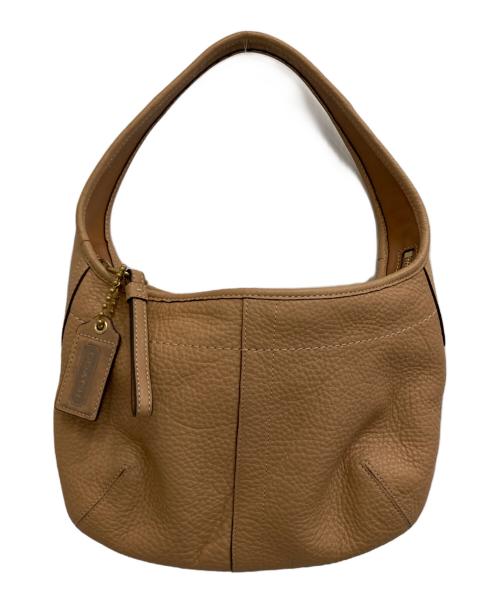 COACH（コーチ）COACH (コーチ) レザーバッグ ベージュの古着・服飾アイテム