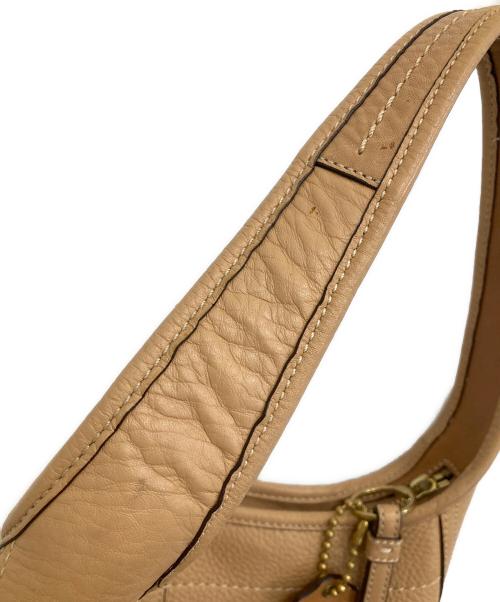 COACH（コーチ）COACH (コーチ) レザーバッグ ベージュの古着・服飾アイテム