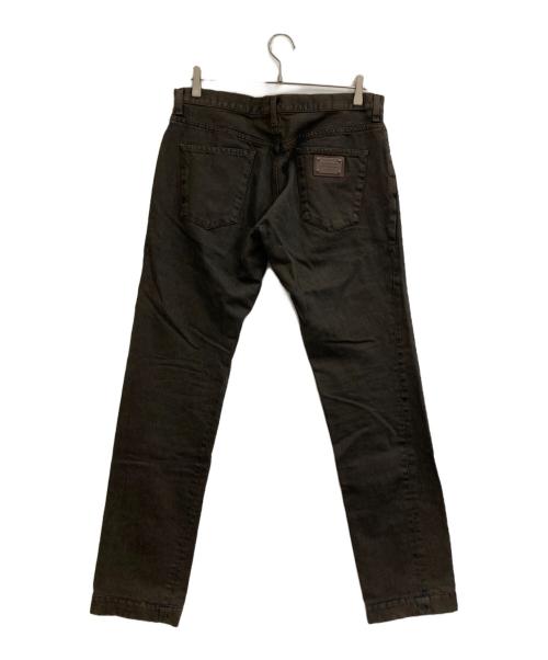 DOLCE & GABBANA（ドルチェ＆ガッバーナ）DOLCE & GABBANA (ドルチェ＆ガッバーナ) デニムパンツ ブラウン サイズ:46の古着・服飾アイテム