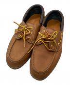 Timberlandティンバーランド）の古着「デッキシューズ」｜ブラウン