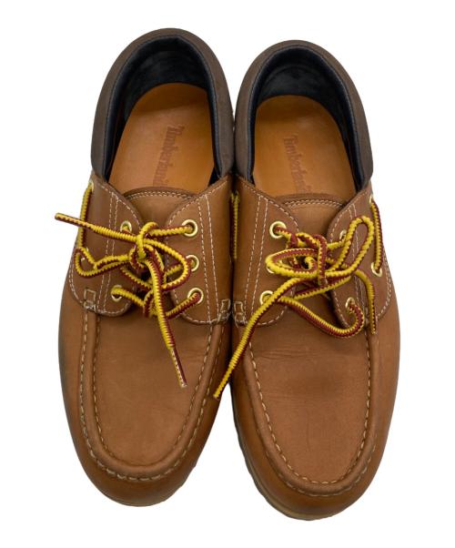 Timberland（ティンバーランド）Timberland (ティンバーランド) デッキシューズ ブラウン サイズ:25.5の古着・服飾アイテム