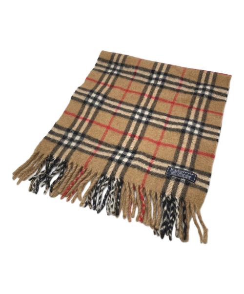 Burberry's（バーバリーズ）Burberry's (バーバリーズ) ノヴァチェックマフラー ブラウンの古着・服飾アイテム