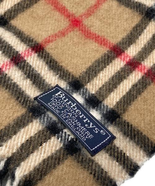 Burberry's（バーバリーズ）Burberry's (バーバリーズ) ノヴァチェックマフラー ブラウンの古着・服飾アイテム