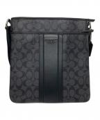 COACHコーチ）の古着「ショルダーバッグ」｜ブラック