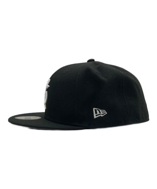 New Era（ニューエラ）New Era (ニューエラ) Ksubi (スビ) グレーアンダーバイザー ブラック サイズ:61.5の古着・服飾アイテム