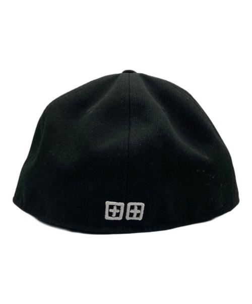 New Era（ニューエラ）New Era (ニューエラ) Ksubi (スビ) グレーアンダーバイザー ブラック サイズ:61.5の古着・服飾アイテム