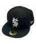 New Era（ニューエラ）の古着「グレーアンダーバイザー」｜ブラック
