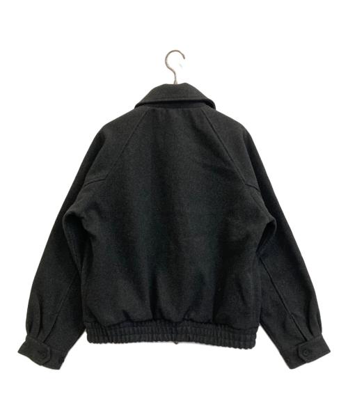 Bleme（ブレム）Bleme (ブレム) メルトンハリントンジャケット ダークグレー サイズ:Mの古着・服飾アイテム