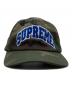 Supreme (シュプリーム) Felt Arc 6-Panel オリーブ：9000円