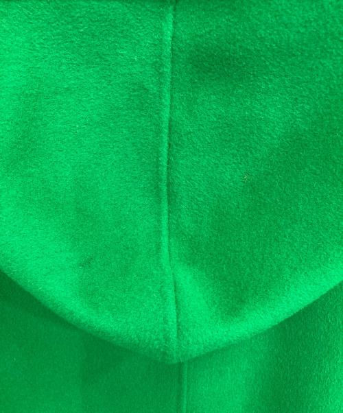 LE CIEL BLEU（ルシェルブルー）LE CIEL BLEU (ルシェルブルー) Hooded Over Coat グリーン サイズ:36の古着・服飾アイテム