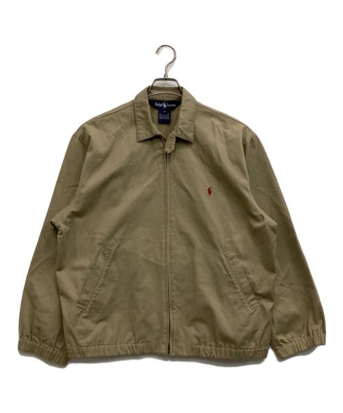 POLO RALPH LAUREN（ポロ・ラルフローレン）POLO RALPH LAUREN (ポロ・ラルフローレン) スイングトップ ベージュ サイズ:Mの古着・服飾アイテム