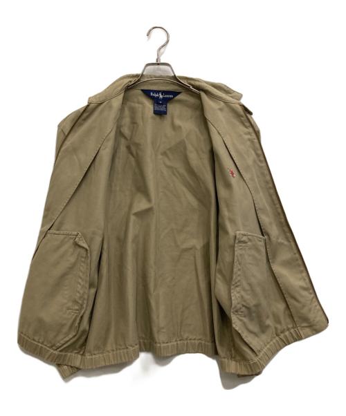 POLO RALPH LAUREN（ポロ・ラルフローレン）POLO RALPH LAUREN (ポロ・ラルフローレン) スイングトップ ベージュ サイズ:Mの古着・服飾アイテム