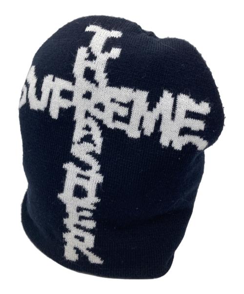 SUPREME（シュプリーム）Supreme (シュプリーム) THRASHER (スラッシャー) ニットキャップ ブラック サイズ:不明の古着・服飾アイテム