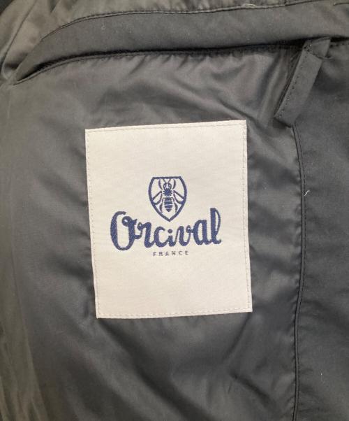 ORCIVAL（オーシバル）ORCIVAL (オーシバル) マットダウンフードブルゾン ブラック サイズ:2の古着・服飾アイテム