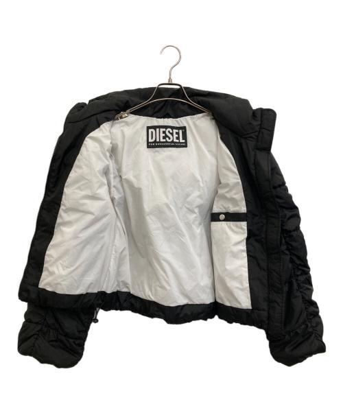DIESEL（ディーゼル）DIESEL (ディーゼル) 中綿ジャケット ブラック サイズ:Sの古着・服飾アイテム