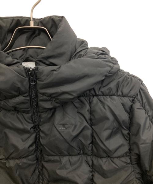 DIESEL（ディーゼル）DIESEL (ディーゼル) 中綿ジャケット ブラック サイズ:Sの古着・服飾アイテム