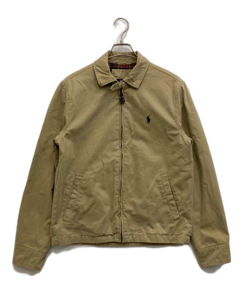POLO RALPH LAUREN（ポロ・ラルフローレン）POLO RALPH LAUREN (ポロ・ラルフローレン) スイングトップ ベージュ サイズ:Sの古着・服飾アイテム