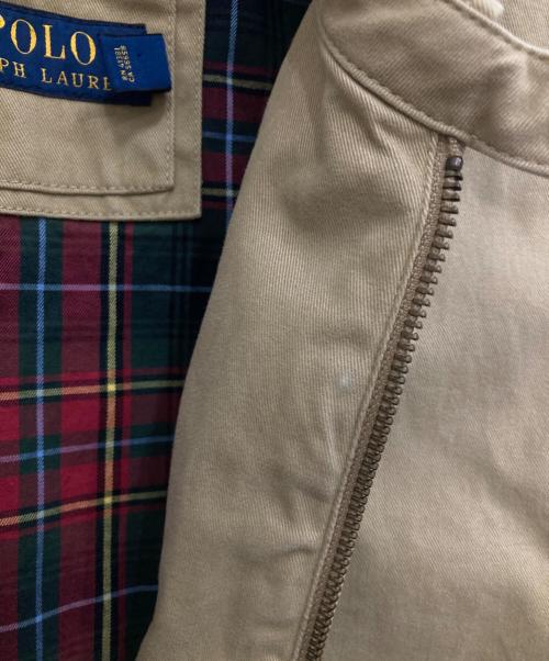 POLO RALPH LAUREN（ポロ・ラルフローレン）POLO RALPH LAUREN (ポロ・ラルフローレン) スイングトップ ベージュ サイズ:Sの古着・服飾アイテム