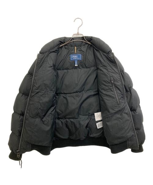 POLO RALPH LAUREN（ポロ・ラルフローレン）POLO RALPH LAUREN (ポロ・ラルフローレン) Wyoming Ripstop Down Jacket ブラック サイズ:Sの古着・服飾アイテム