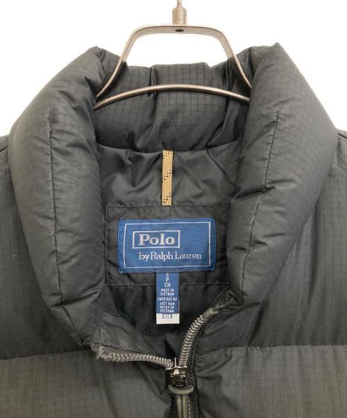 POLO RALPH LAUREN（ポロ・ラルフローレン）POLO RALPH LAUREN (ポロ・ラルフローレン) Wyoming Ripstop Down Jacket ブラック サイズ:Sの古着・服飾アイテム