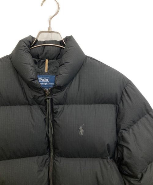 POLO RALPH LAUREN（ポロ・ラルフローレン）POLO RALPH LAUREN (ポロ・ラルフローレン) Wyoming Ripstop Down Jacket ブラック サイズ:Sの古着・服飾アイテム