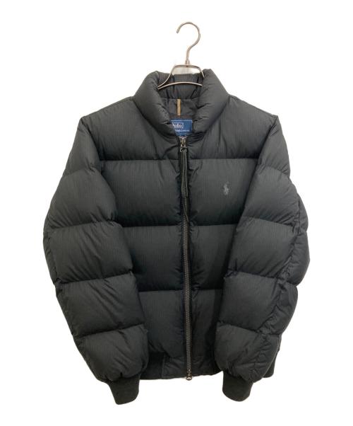POLO RALPH LAUREN（ポロ・ラルフローレン）POLO RALPH LAUREN (ポロ・ラルフローレン) Wyoming Ripstop Down Jacket ブラック サイズ:Sの古着・服飾アイテム