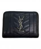 Saint Laurent Parisサンローランパリ）の古着「2つ折り財布」｜ブラック