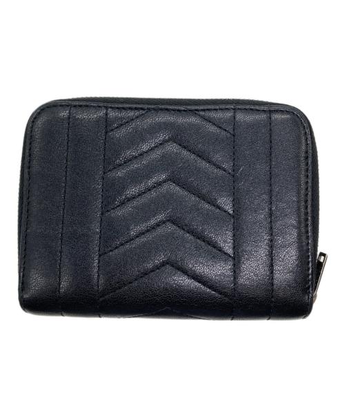 Saint Laurent Paris（サンローランパリ）Saint Laurent Paris (サンローランパリ) 2つ折り財布 ブラックの古着・服飾アイテム