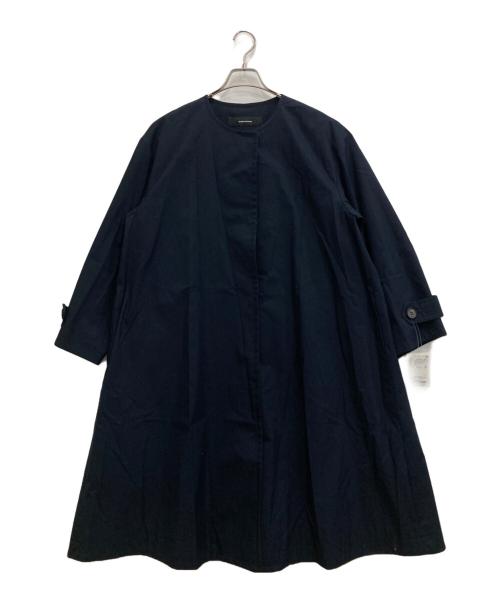 JOURNAL STANDARD（ジャーナルスタンダード）JOURNAL STANDARD (ジャーナルスタンダード) コットンナイロンギャバフレアコート ネイビー サイズ:40の古着・服飾アイテム