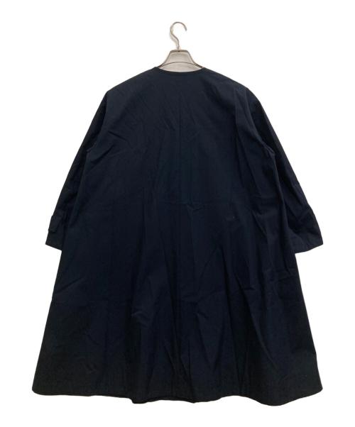 JOURNAL STANDARD（ジャーナルスタンダード）JOURNAL STANDARD (ジャーナルスタンダード) コットンナイロンギャバフレアコート ネイビー サイズ:40の古着・服飾アイテム