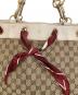 GUCCI (グッチ) GGキャンバス スカーフ付きトートバッグ ブラウン：35000円