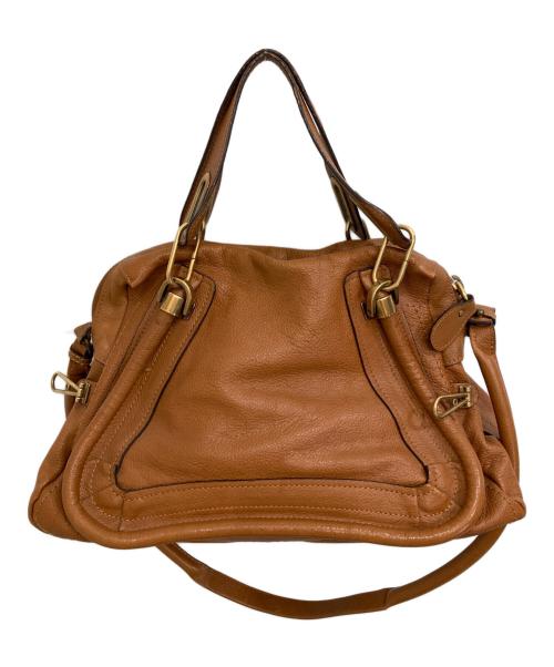 Chloe（クロエ）Chloe (クロエ) 2WAYショルダーバッグ ブラウンの古着・服飾アイテム