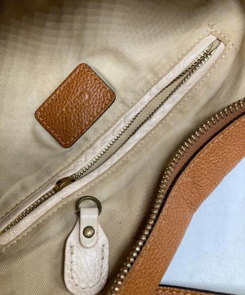 Chloe（クロエ）Chloe (クロエ) 2WAYショルダーバッグ ブラウンの古着・服飾アイテム