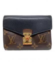LOUIS VUITTON（ルイ ヴィトン）の古着「ポルトフォイユパラスコンパクト」｜ブラウン