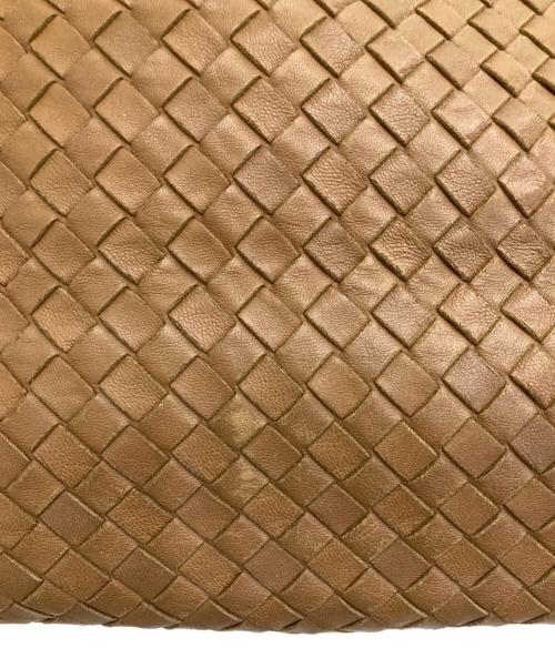 BOTTEGA VENETA（ボッテガベネタ）BOTTEGA VENETA (ボッテガベネタ) イントレチャート ガルダバッグ ブラウンの古着・服飾アイテム
