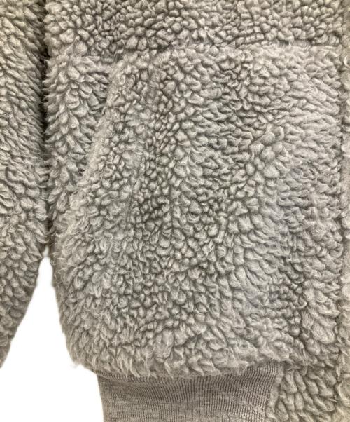 MIGHTY-MAC（マイティーマック）MIGHTY-MAC (マイティーマック) ウール混ボアジャケット グレー サイズ:不明の古着・服飾アイテム