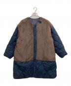 DENIM&DUNGAREEデニムアンドダンガリー）の古着「ライナーボアコート」｜ブラウン