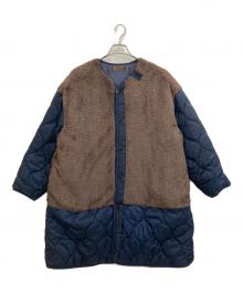 DENIM&DUNGAREE（デニムアンドダンガリー）の古着「ライナーボアコート」｜ブラウン