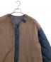 中古・古着 DENIM&DUNGAREE (デニムアンドダンガリー) ライナーボアコート ブラウン サイズ:01 未使用品：9000円
