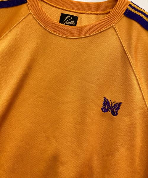 Needles（ニードルズ）Needles (ニードルズ) Track Crew Neck Shirt オレンジ サイズ:Sの古着・服飾アイテム